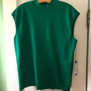 NY&C Emerald Ribbed Top
